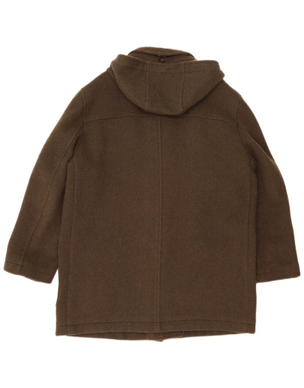 Montgomery con cappuccio da uomo vintage UK 42 XL Cachi