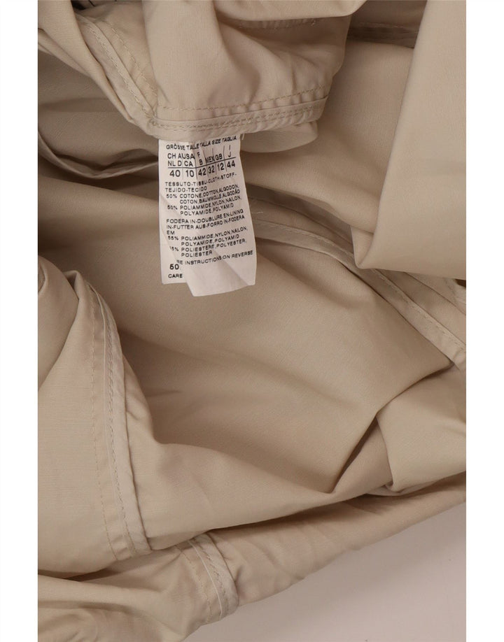 Trench da fine settimana da donna MAX MARA UK 12 Classico in cotone beige medio