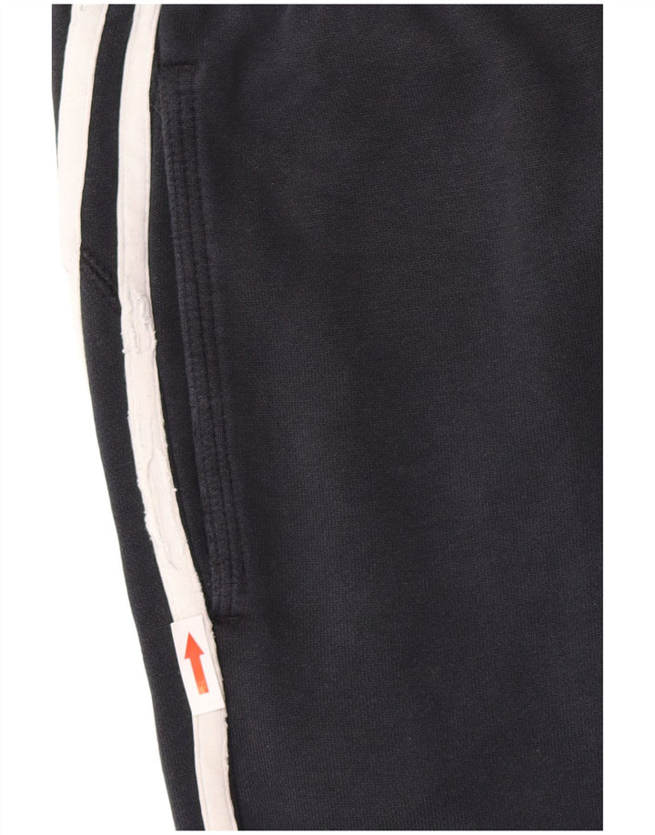 Pantaloni da tuta da uomo Adidas Joggers grandi in cotone blu navy