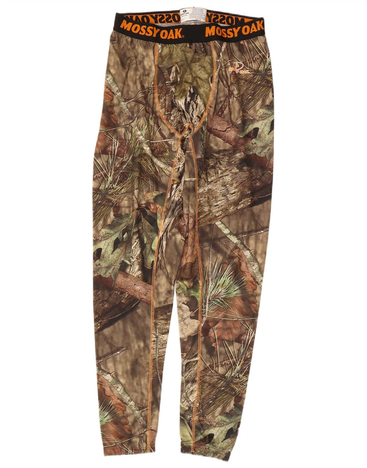 Leggings grafici da uomo Mossy Oak Poliestere mimetico medio kaki