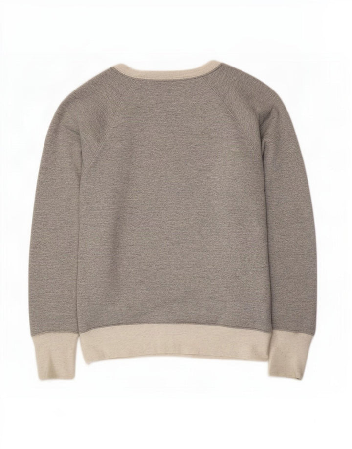 Felpa grafica da donna Champion Jumper UK 6 XS Poliestere grigio