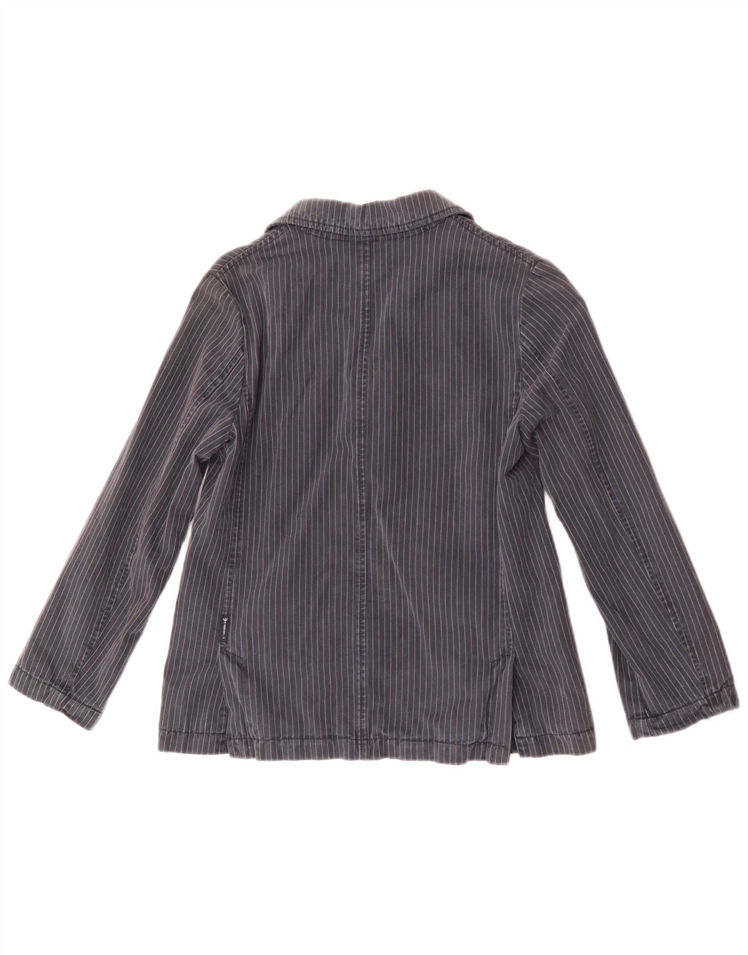 Giacca blazer a 3 bottoni da ragazzo Armani Junior 9-10 anni a righe blu navy