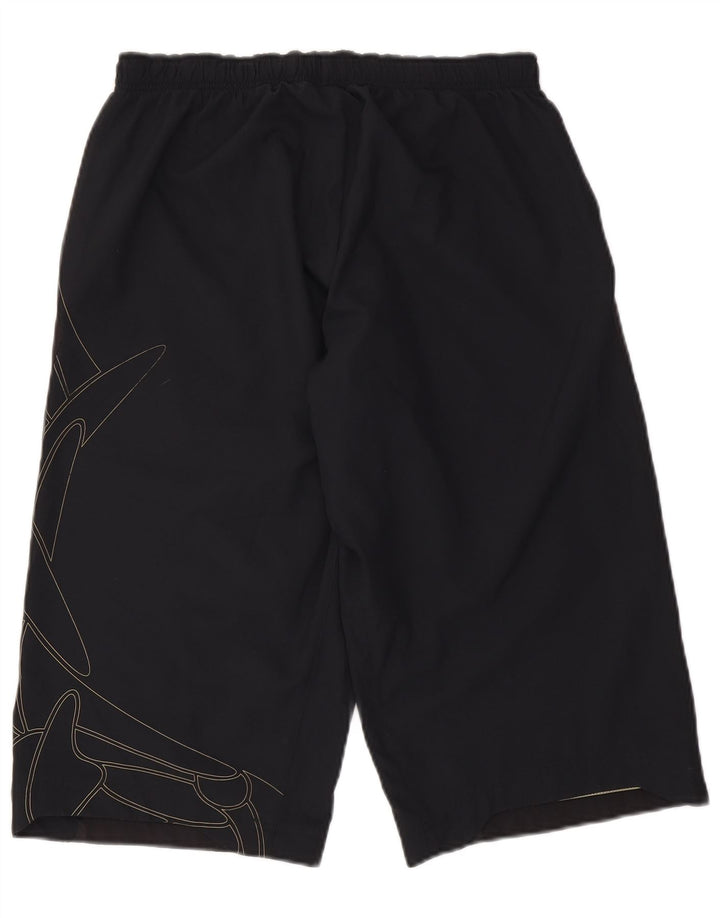 Pantaloncini sportivi da uomo Puma Graphic Bermuda grandi neri