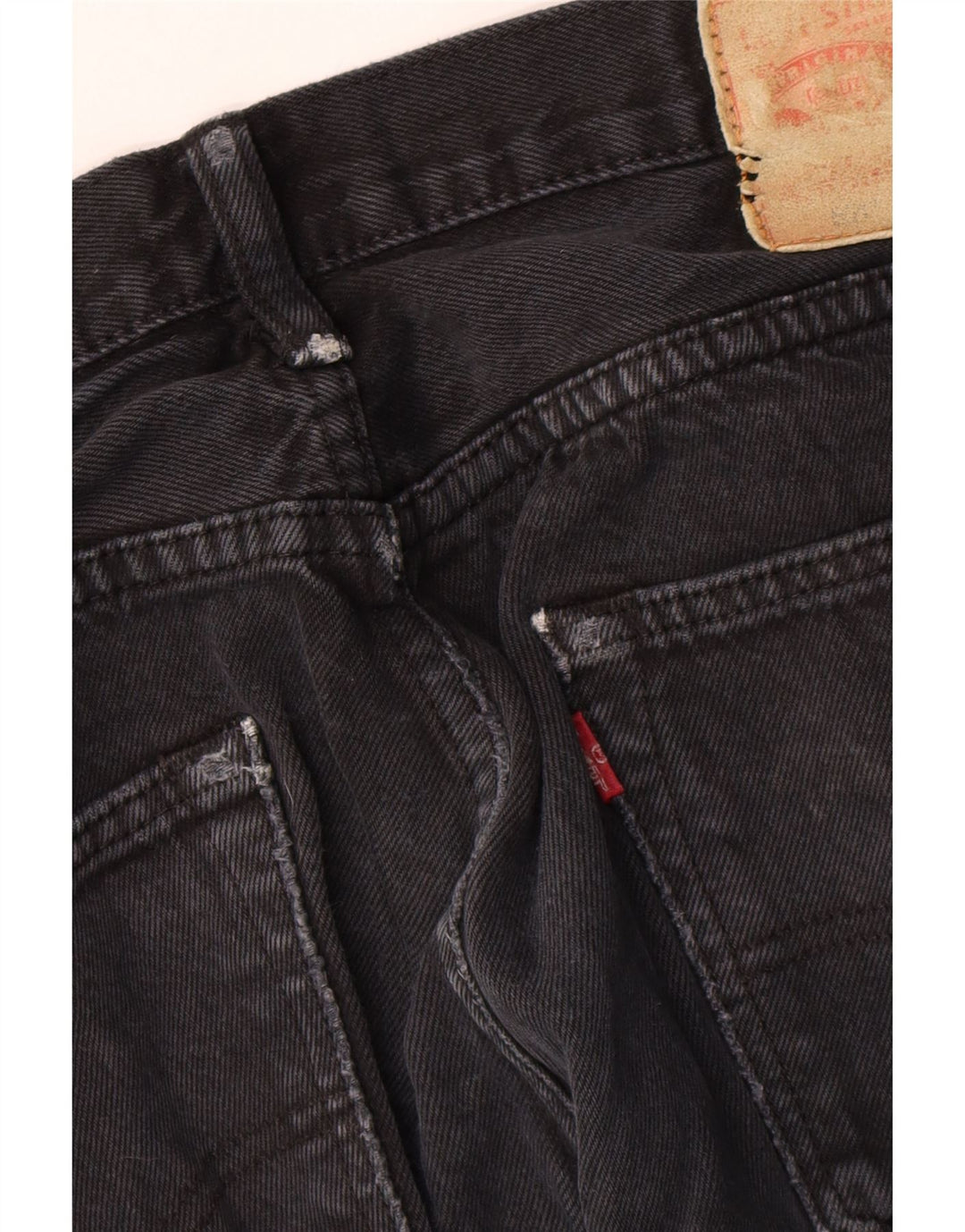 Jeans dritti da uomo LEVI'S W34 L32 cotone nero