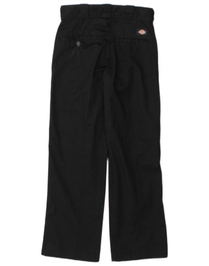 Pantaloni chino dritti da donna Dickies W26 L28 poliestere nero