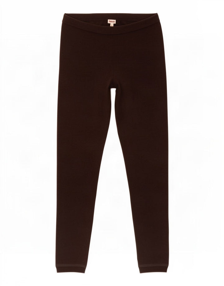 Leggings da donna Kenzo UK 8 Small Marrone Lana