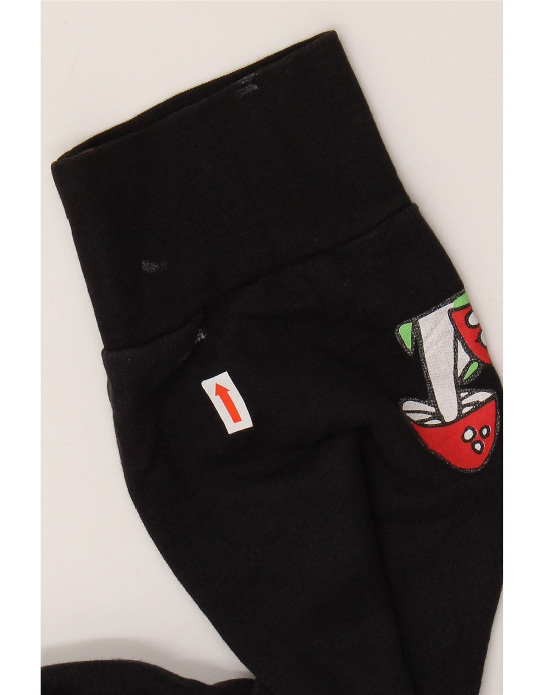 LEVI'S Felpa con grafica da donna Maglione UK 10 Piccolo cotone floreale nero