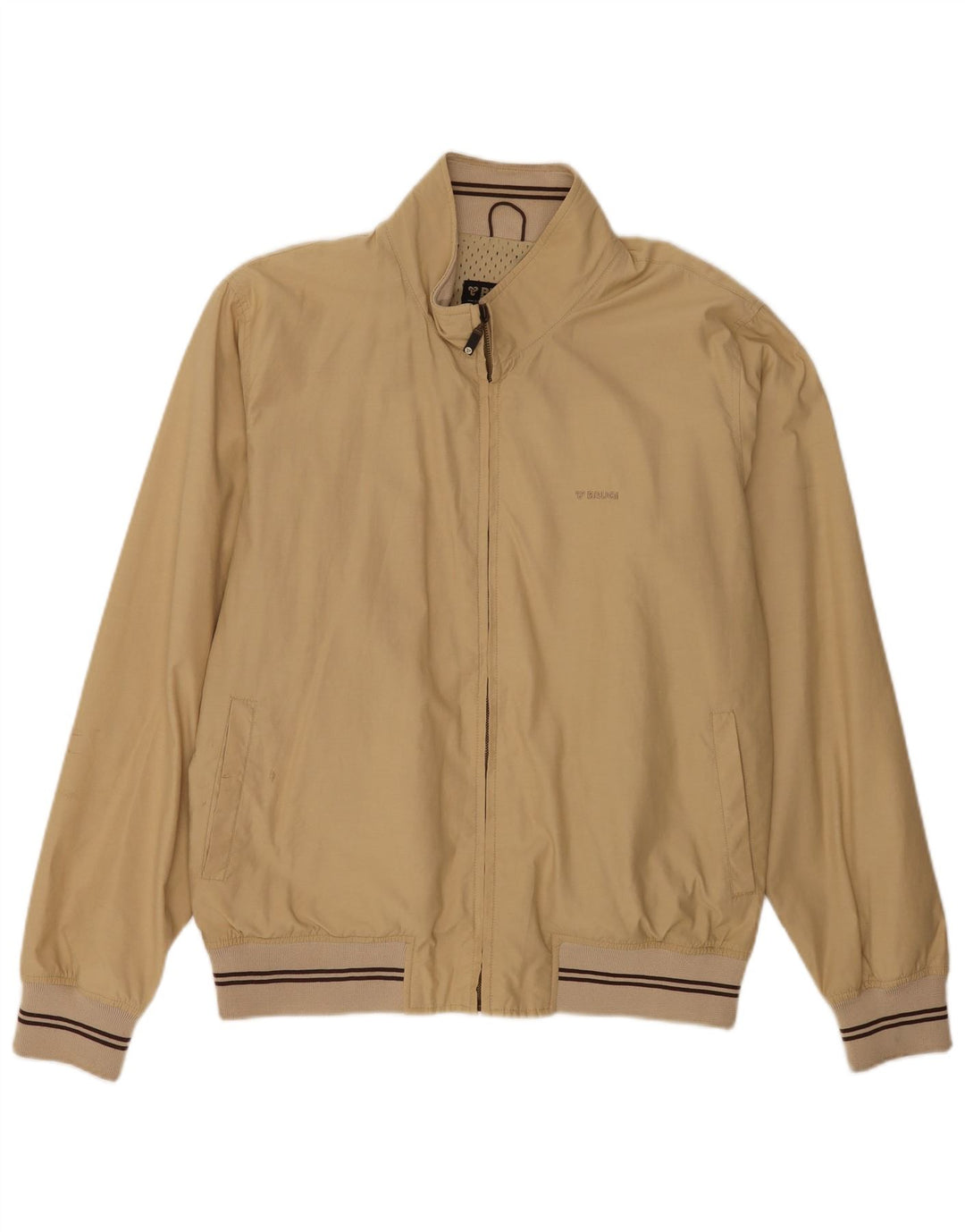 Giubbotto bomber da uomo Brugi UK 42 XL in cotone beige
