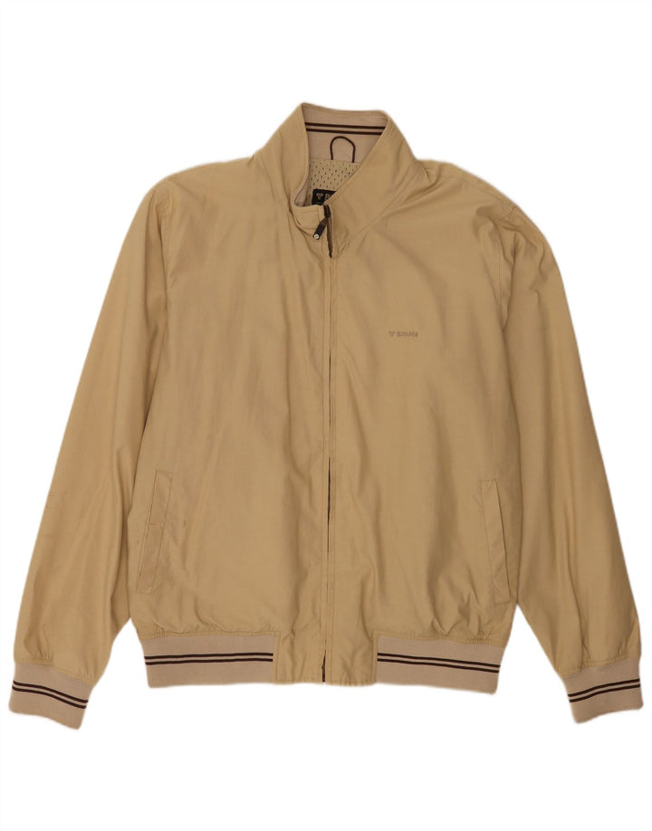Giubbotto bomber da uomo Brugi UK 42 XL in cotone beige