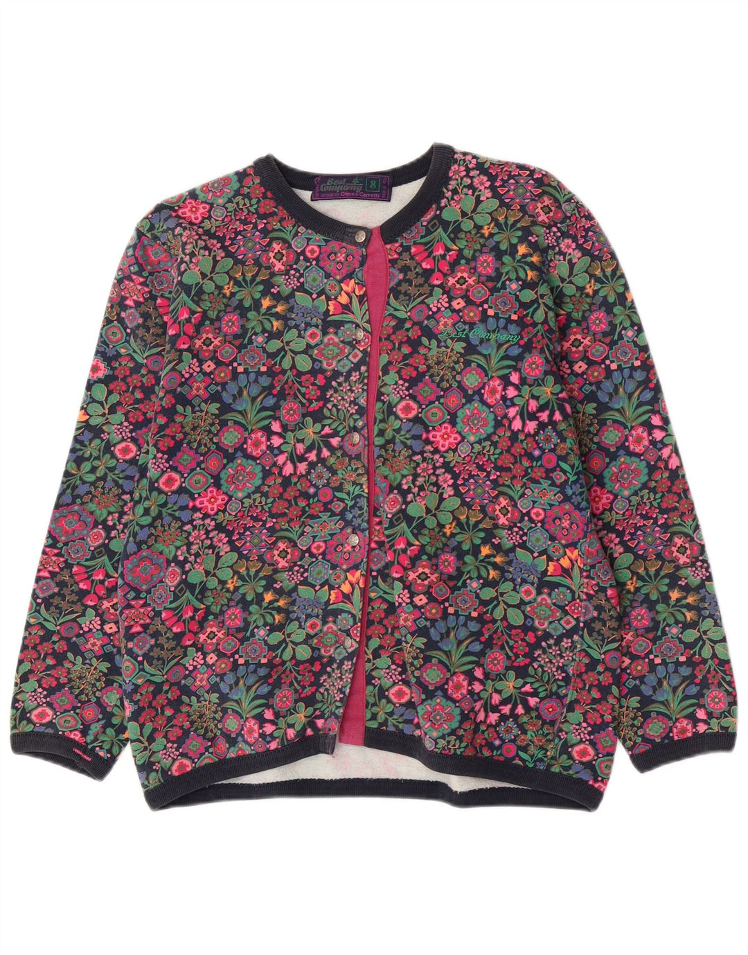 Maglione cardigan da donna Best Company US 8 medio multicolore