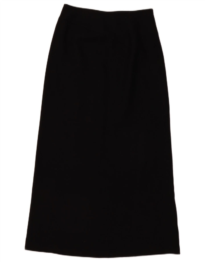 Gonna lunga da donna Hobbs UK 8 piccola W30 lana nera