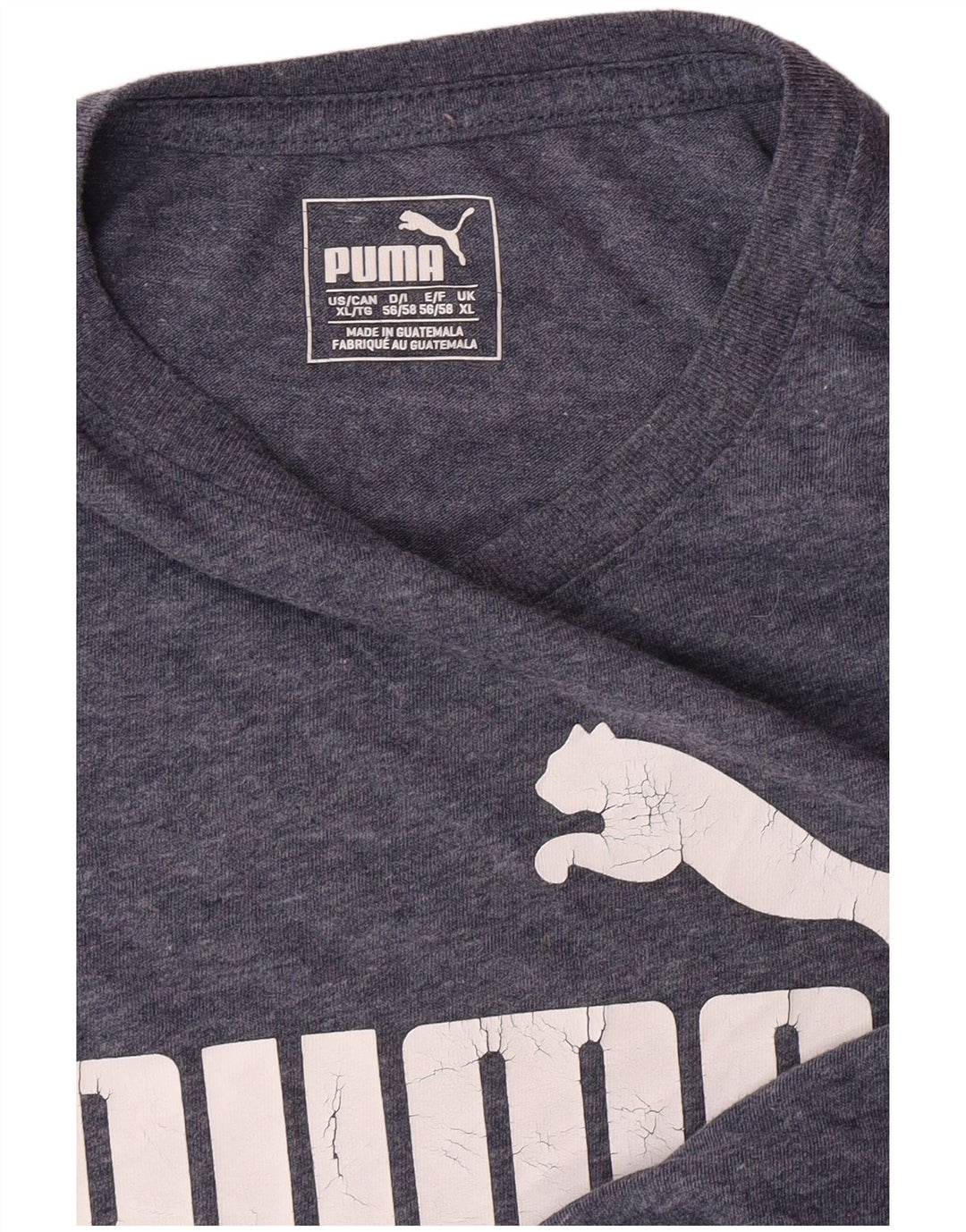 T-shirt grafica da uomo PUMA Top XL Blu