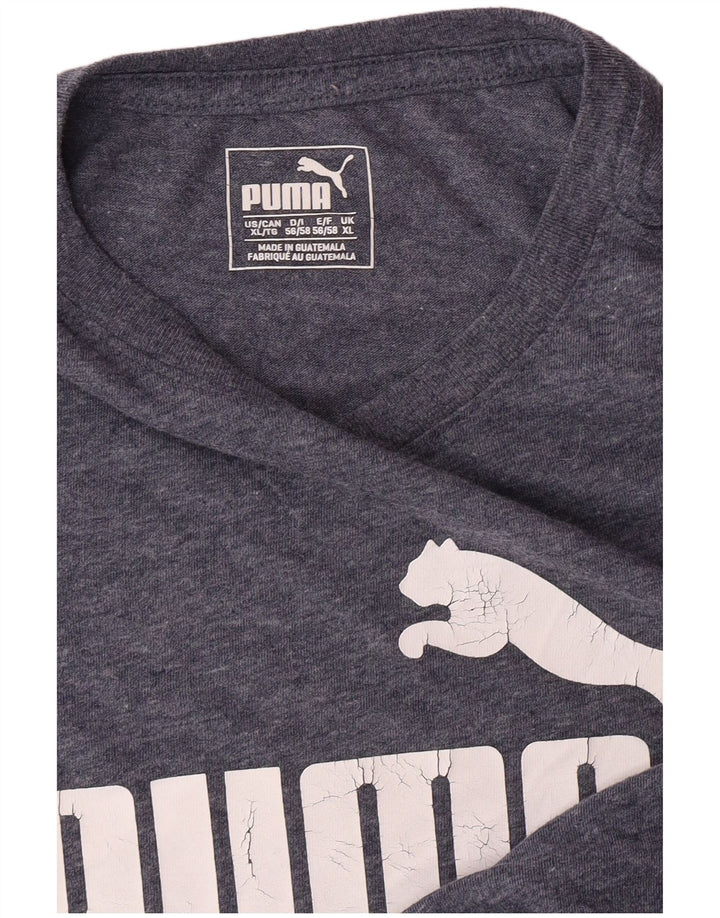 T-shirt grafica da uomo PUMA Top XL Blu