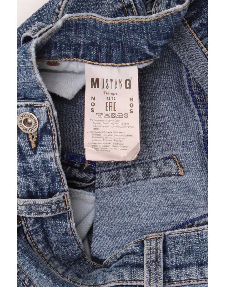Jeans tramper slim da uomo Mustang W32 L32 cotone blu