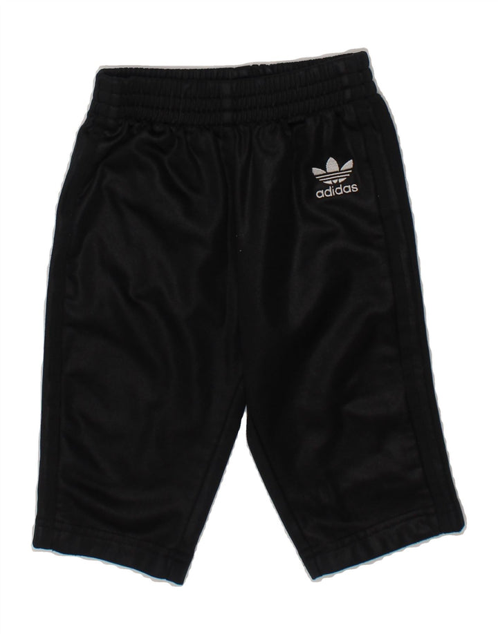 ADIDAS Baby Boys Tracksuit Trousers 3-6 Months  Black Vintage Adidas and Second-Hand Adidas from Messina Hembry 