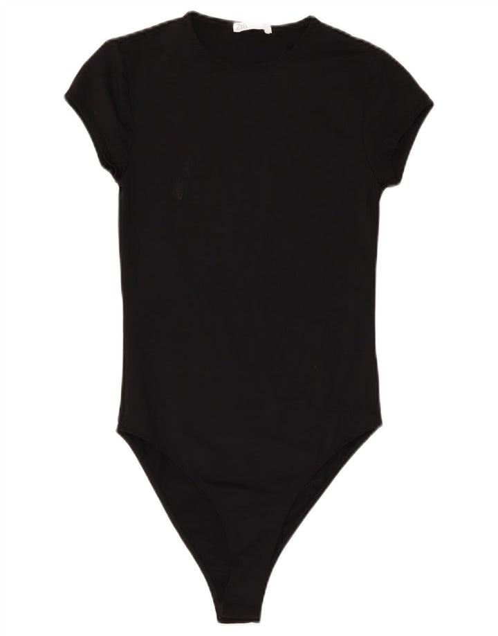 Body Zara da donna UK 8 Small nero in poliammide