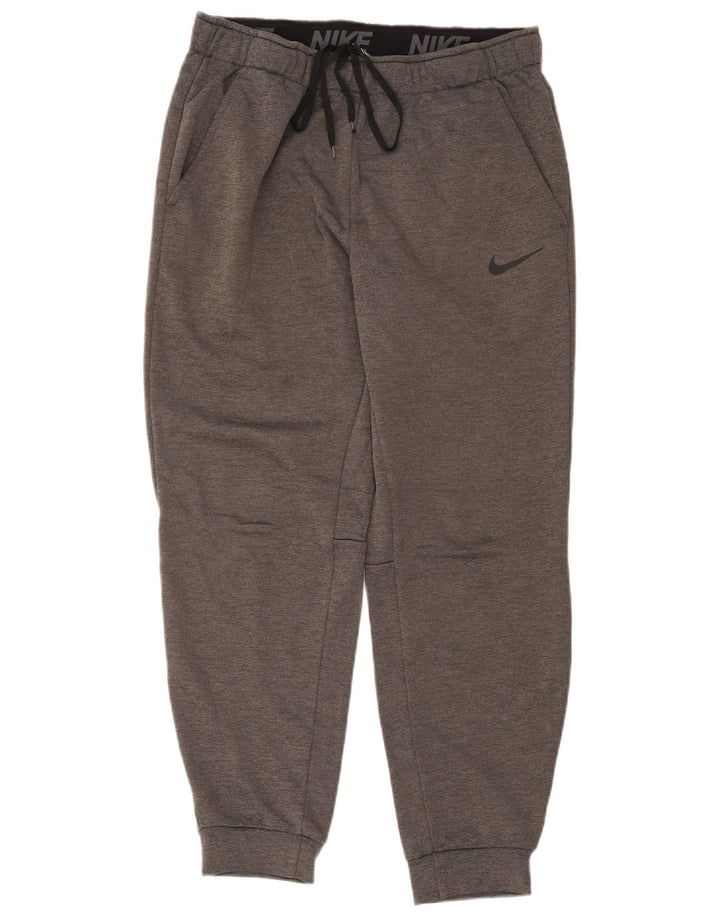 Pantaloni da tuta Nike Dri Fit Standard da uomo, pantaloni da jogging, grandi, in poliestere grigio