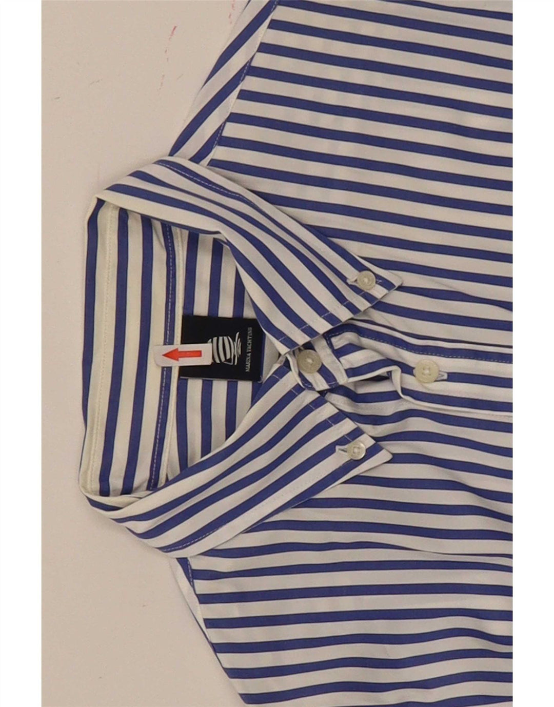 Camicia da uomo Marina Yachting taglia 41 a righe blu medio