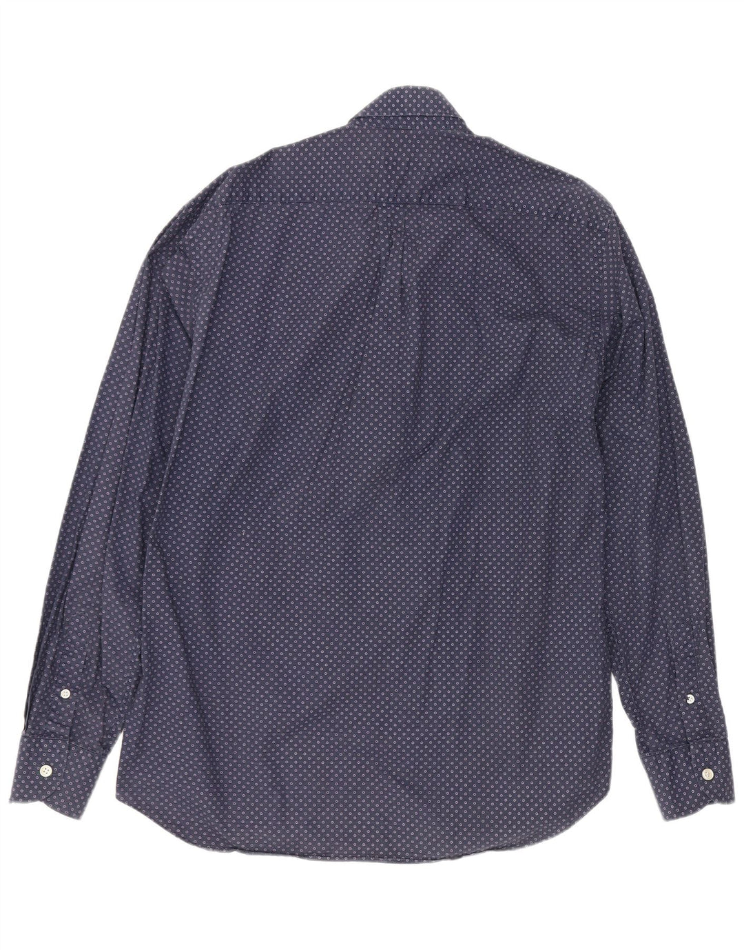 Camicia da uomo Harmont & Blaine XL in cotone maculato blu navy
