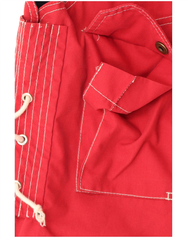 Gilet con cappuccio da uomo Roy Rogers UK 38 medio rosso