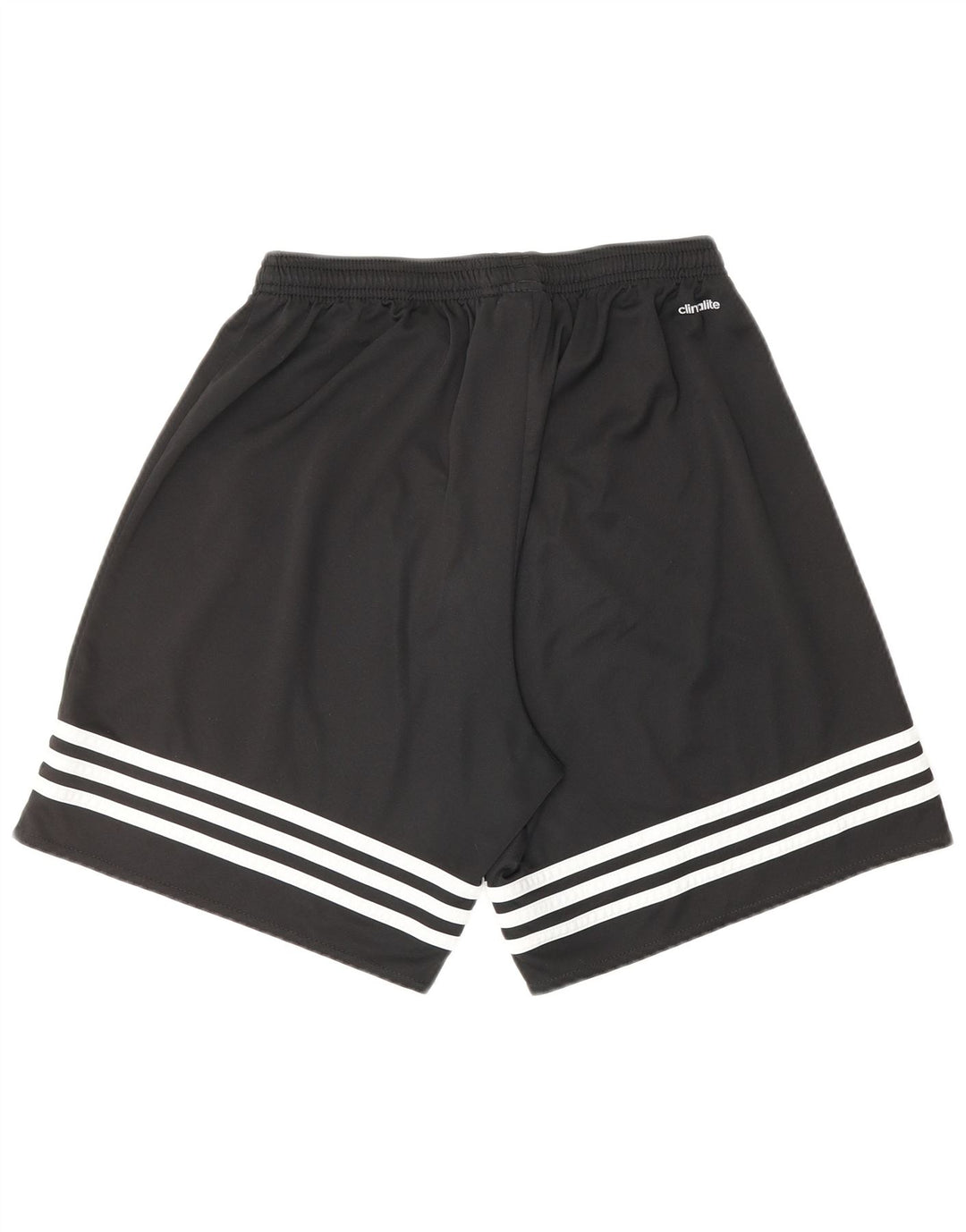 Pantaloncini sportivi ADIDAS Climalite da uomo medio nero in poliestere