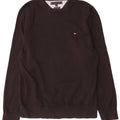 Maglione maglione girocollo da uomo Tommy Hilfiger nero medio