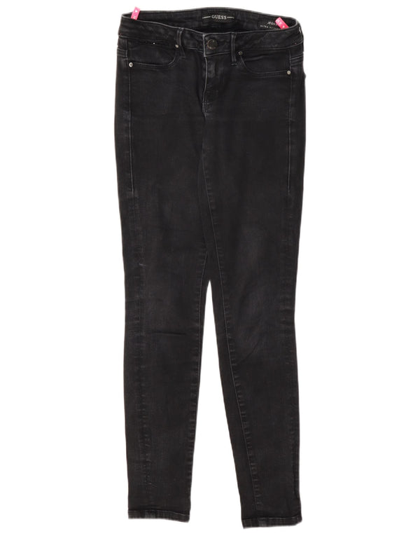 Jeans Jegging skinny a vita bassa da donna Guess W26 L29 cotone grigio