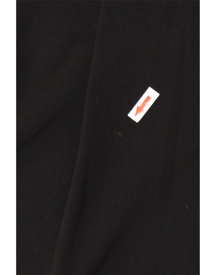 Gonna a tubino da donna Marks & Spencer UK 12 media W30 poliestere nero