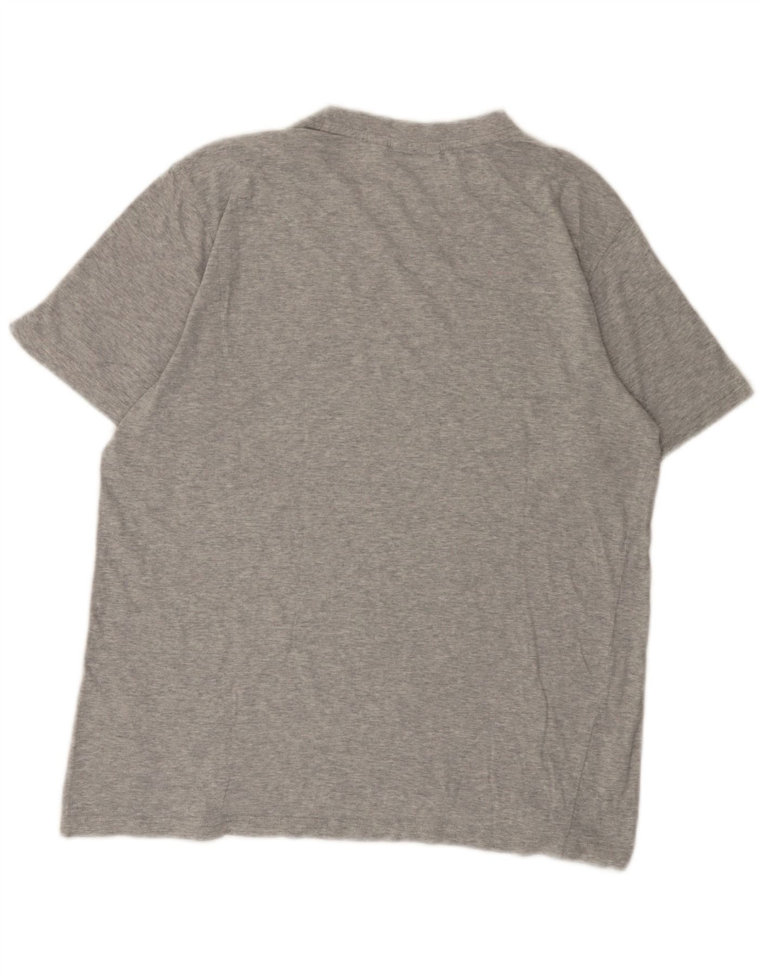 T-shirt grafica da uomo Fila Top in cotone mélange grigio medio