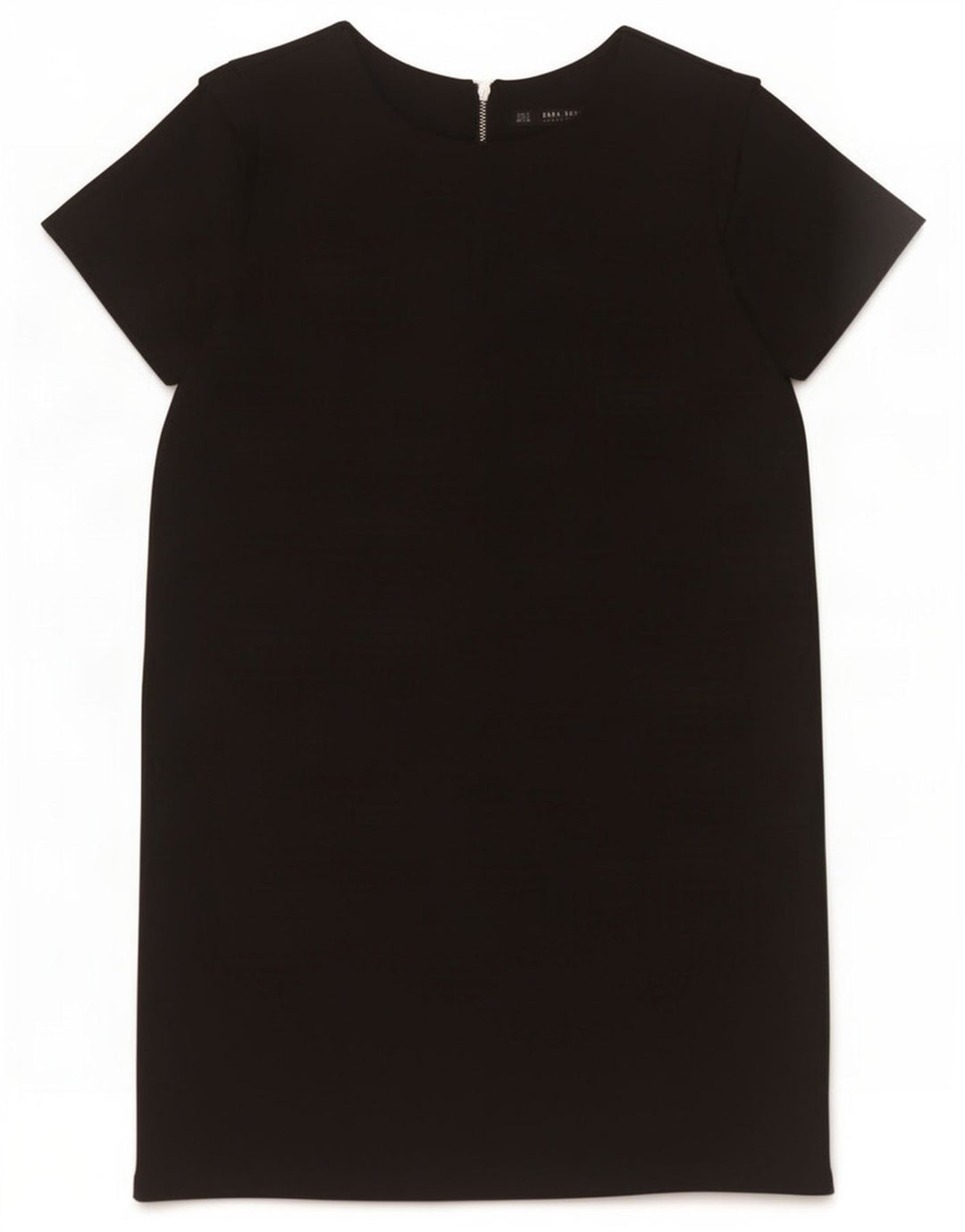 Abito a trapezio da donna Zara UK 10 piccolo poliestere nero