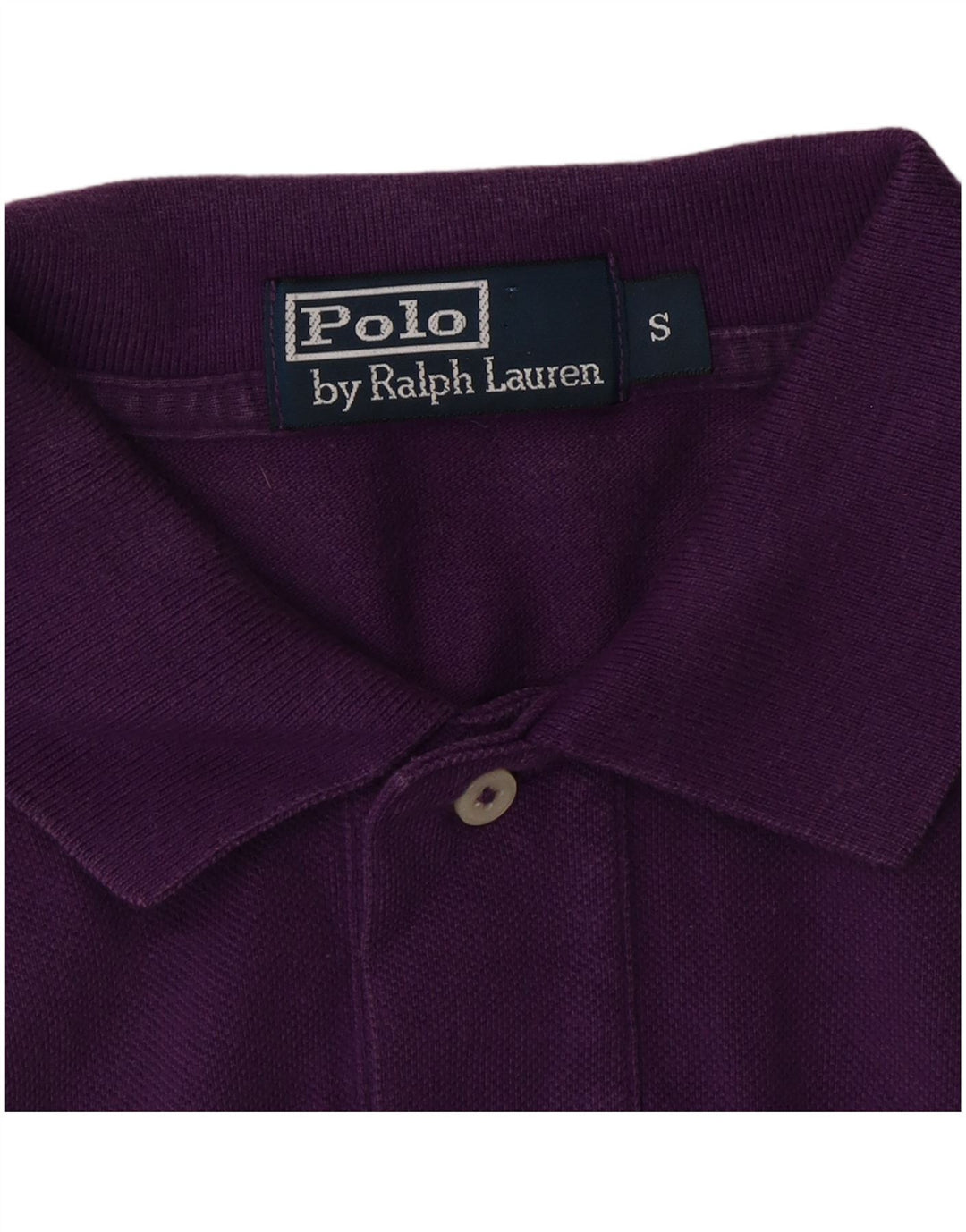 POLO RALPH LAUREN Mens Polo Shirt Small Purple