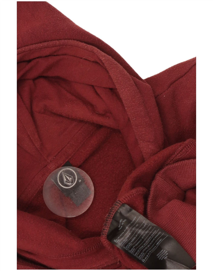 Felpa con cappuccio grafica da uomo Volcom, cotone marrone medio medio