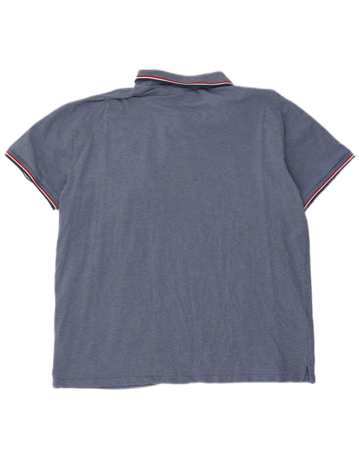 Polo da uomo Gant 3XL in cotone blu
