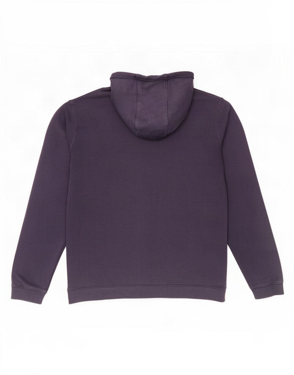 Felpa con cappuccio da uomo Nike Large in cotone blu navy