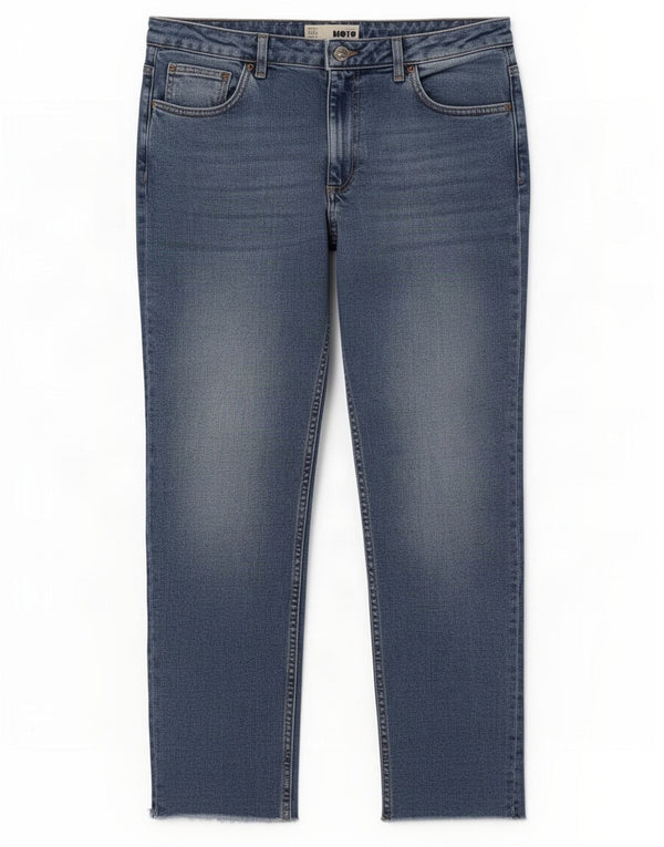 Jeans affusolati da donna Topshop W34 L26 cotone blu