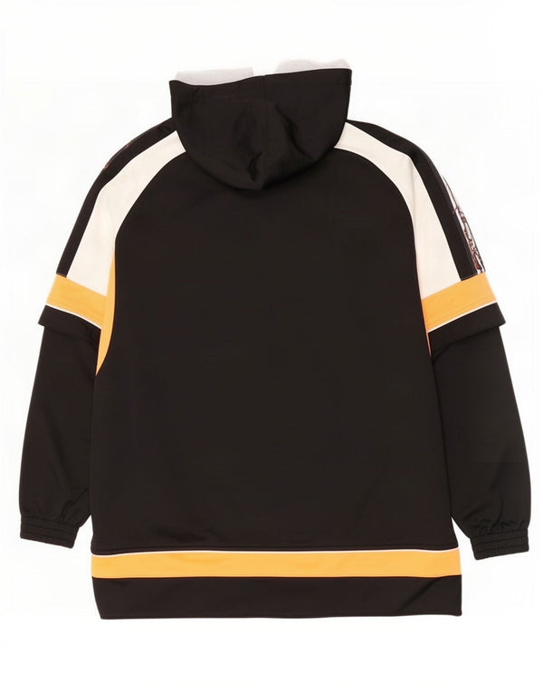 Giacca da tuta grafica da uomo Diadora UK 42 Large Black Colourblock