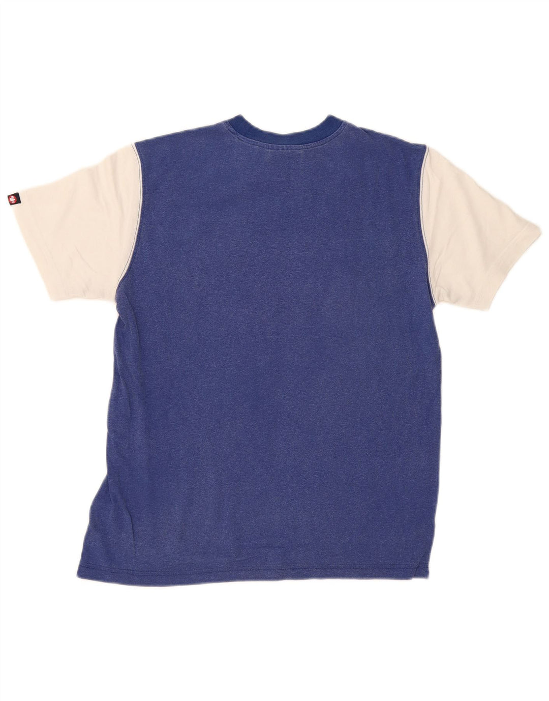 Murphy & Nye T-shirt grafica da uomo Top Small in cotone color block bianco