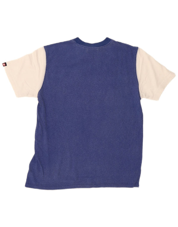 Murphy & Nye T-shirt grafica da uomo Top Small in cotone color block bianco