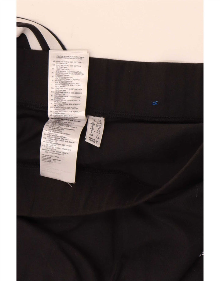 Leggings Adidas da donna UK 14 grande cotone nero