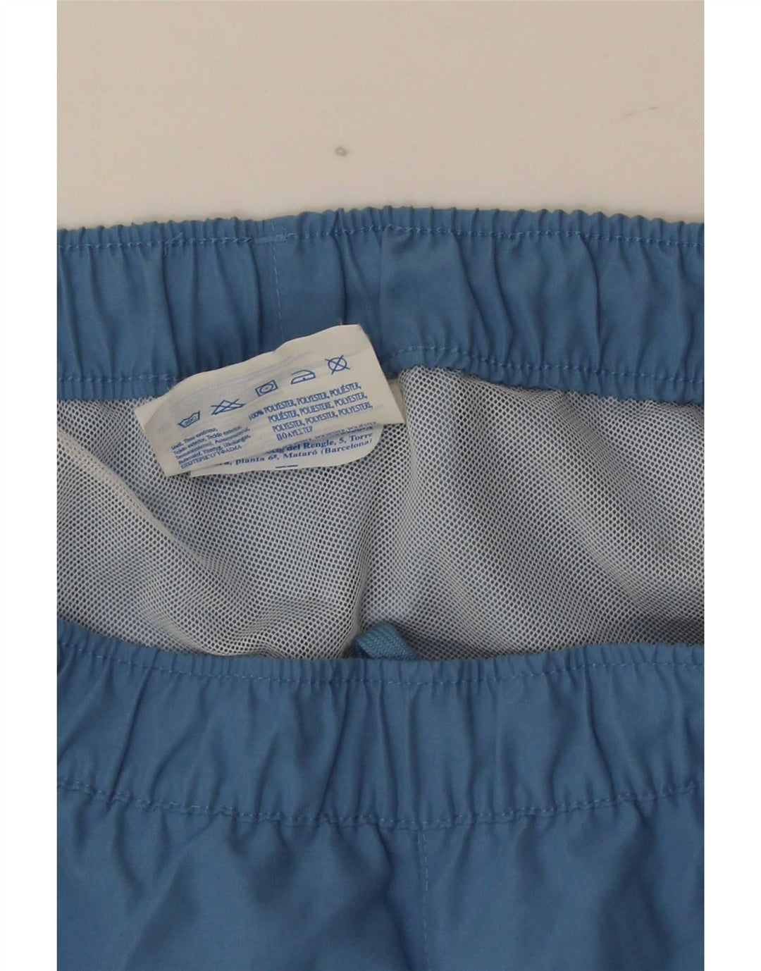Pantaloncini sportivi da uomo Champion grandi in poliestere blu