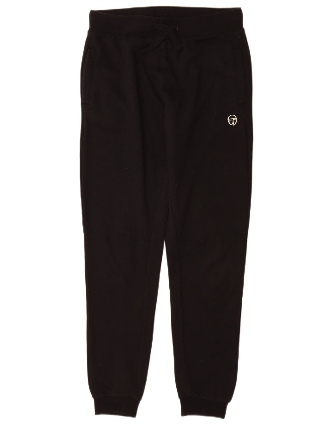 Pantaloni da tuta da uomo Sergio Tacchini Joggers medio cotone nero