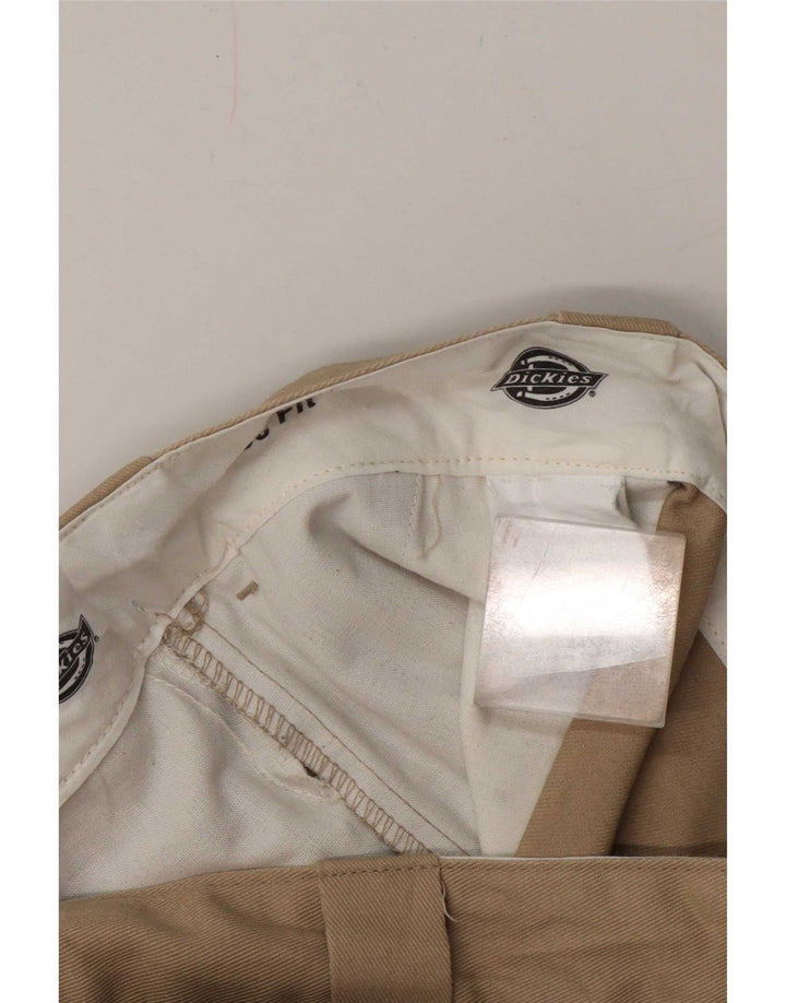 Pantaloni cargo dritti da uomo Dickies W44 L32 poliestere beige