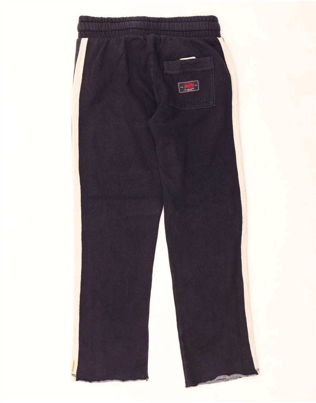 Pantaloni da tuta con grafica da uomo SUPERDRY Small Blue Navy Colourblock