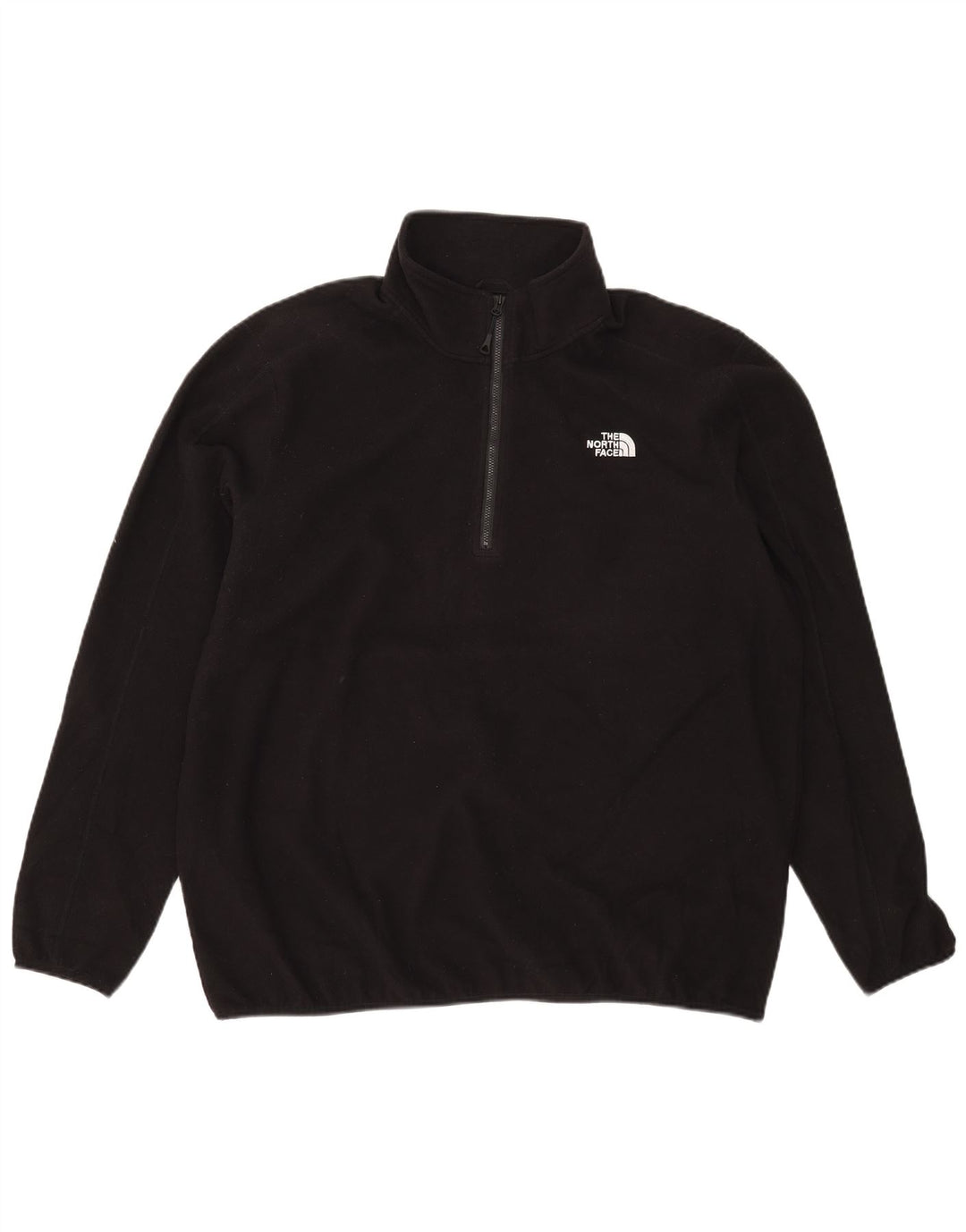Maglione in pile da uomo con collo con zip The North Face 2XL poliestere nero