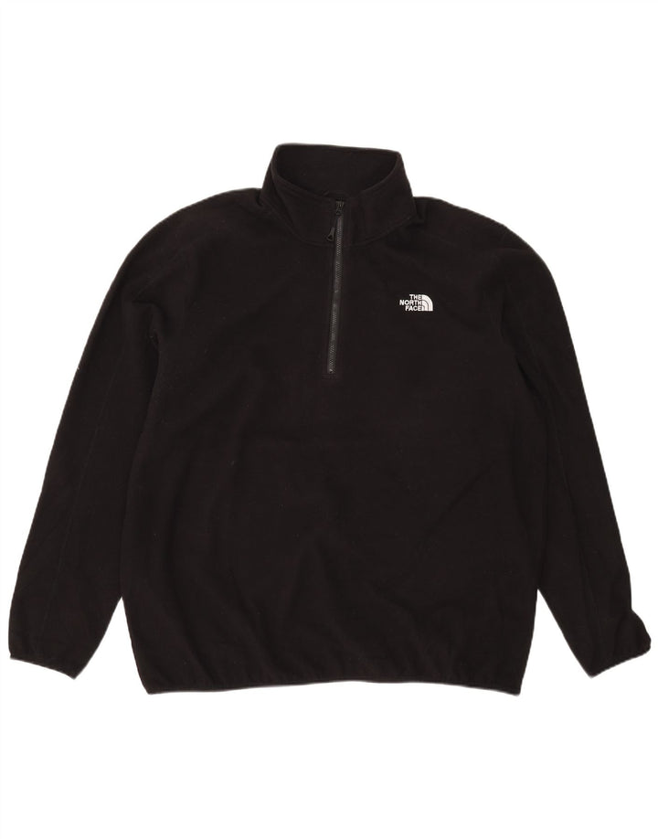 Maglione in pile da uomo con collo con zip The North Face 2XL poliestere nero