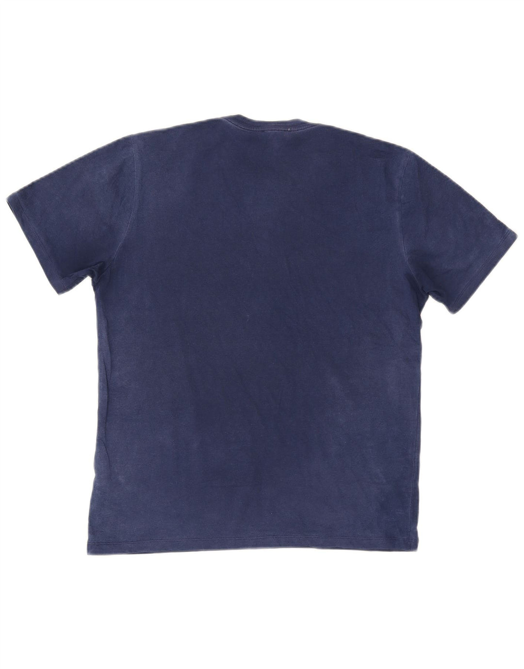 T-shirt da uomo Reiss Top in cotone blu navy medio