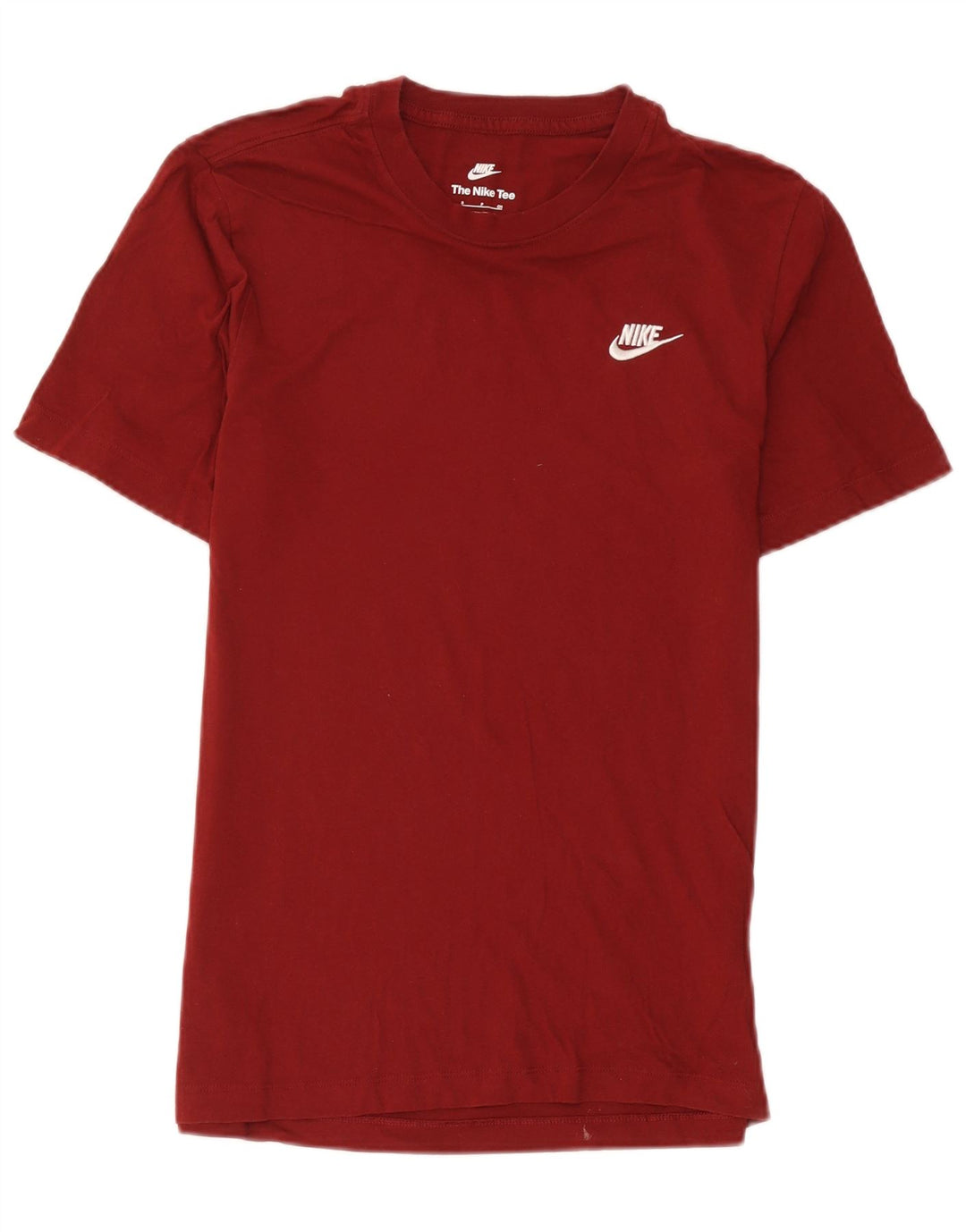 T-shirt Nike da uomo Top Small in cotone bordeaux