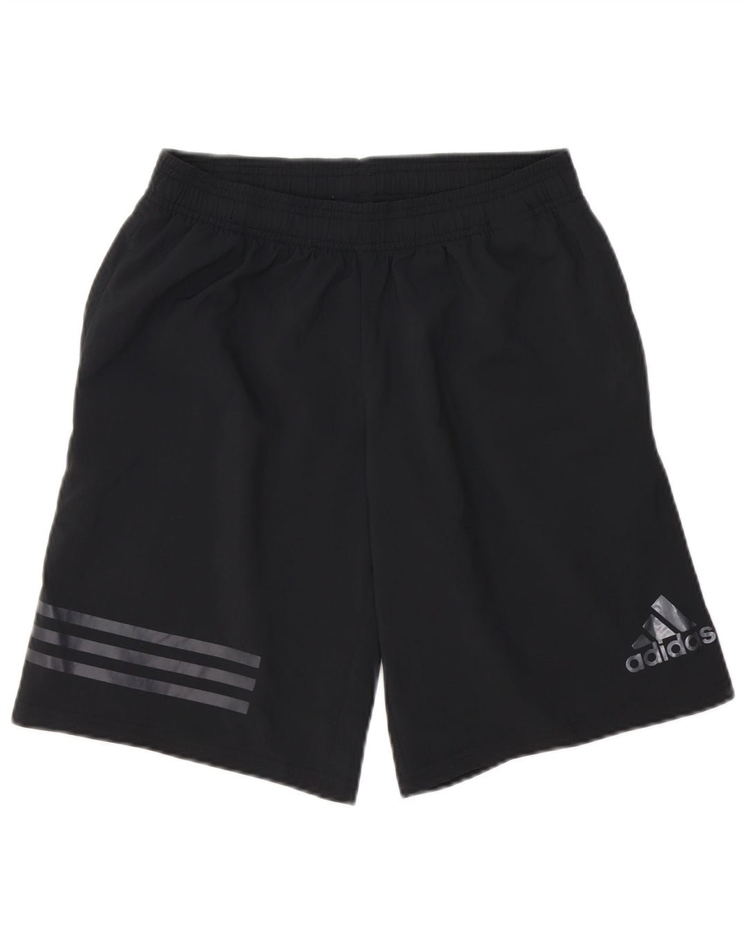 Pantaloncini sportivi Adidas Climalite da uomo piccoli in poliestere nero