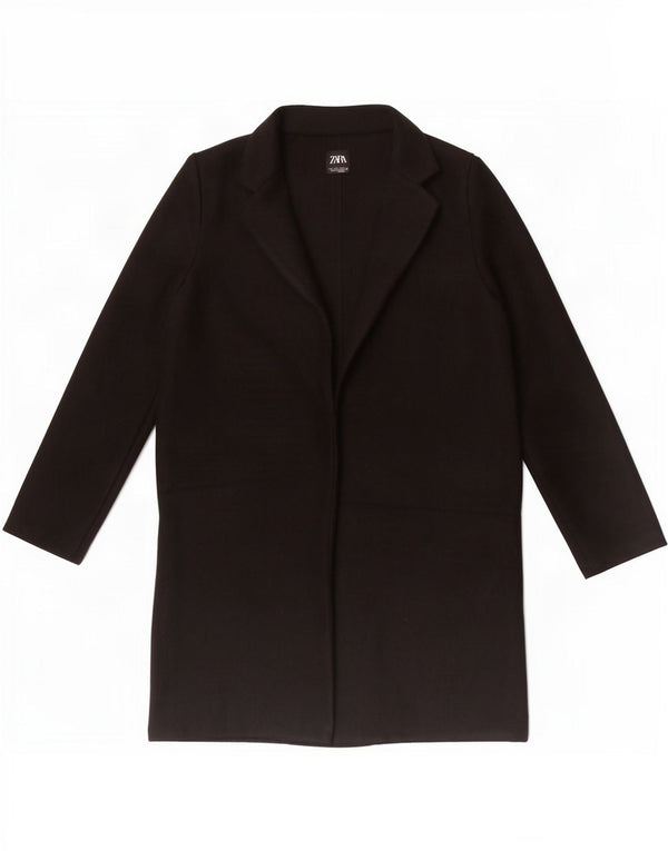 Soprabito aperto da donna Zara UK 10 piccolo nero