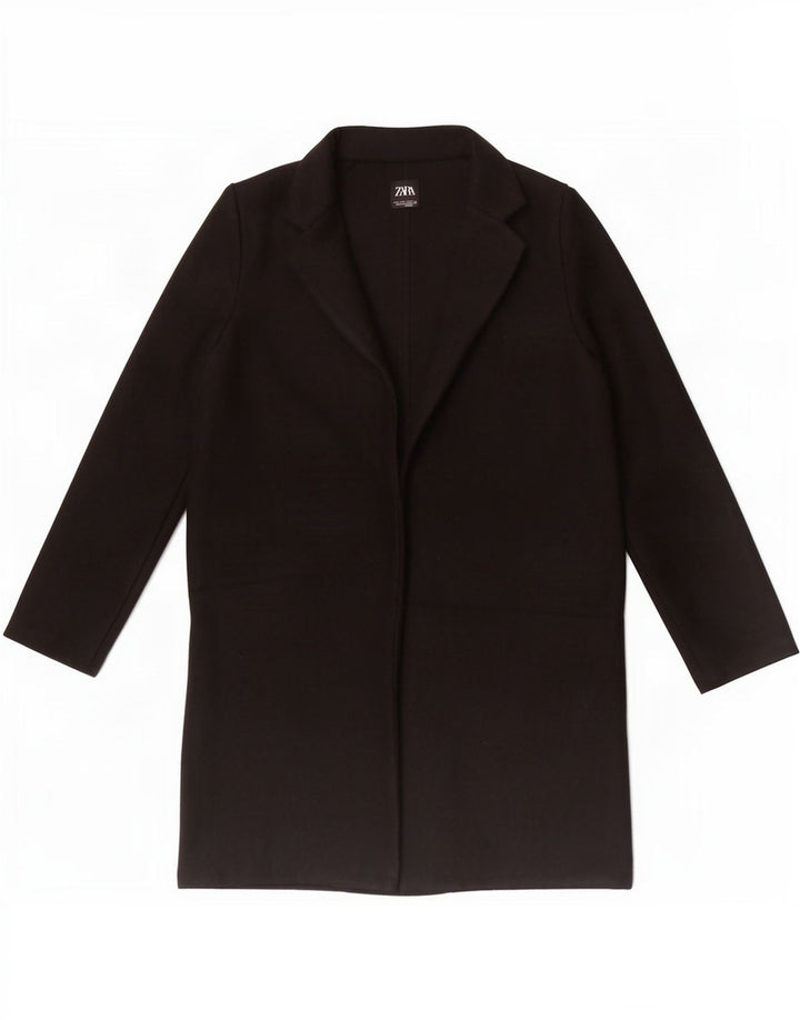 Soprabito aperto da donna Zara UK 10 piccolo nero